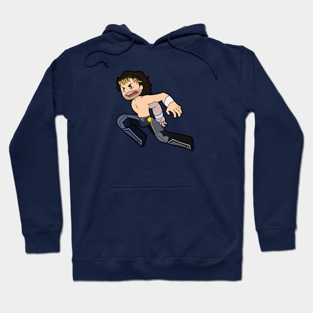 Gamer Knee Attack Hoodie by TheDinoChamp